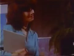 Her throat is hammered before vaginal insertion in a sultry brunette.